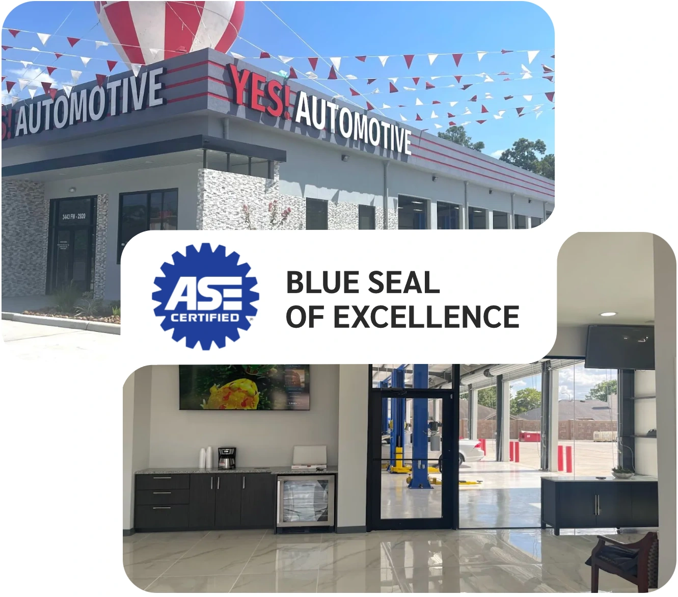 My Transmission & Auto Care Experts facility and lobby