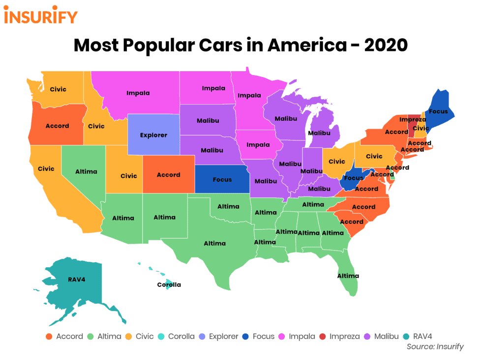 Most Popular Cars By State 2 980x735 1, My Transmission Experts