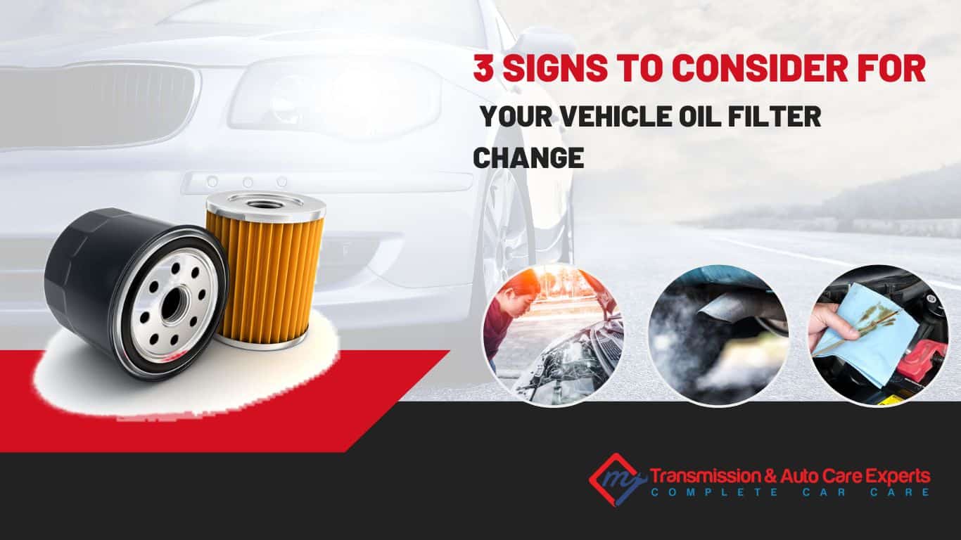 Your Vehicle Oil Filter Change