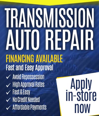 Houston Transmission Repair Financing